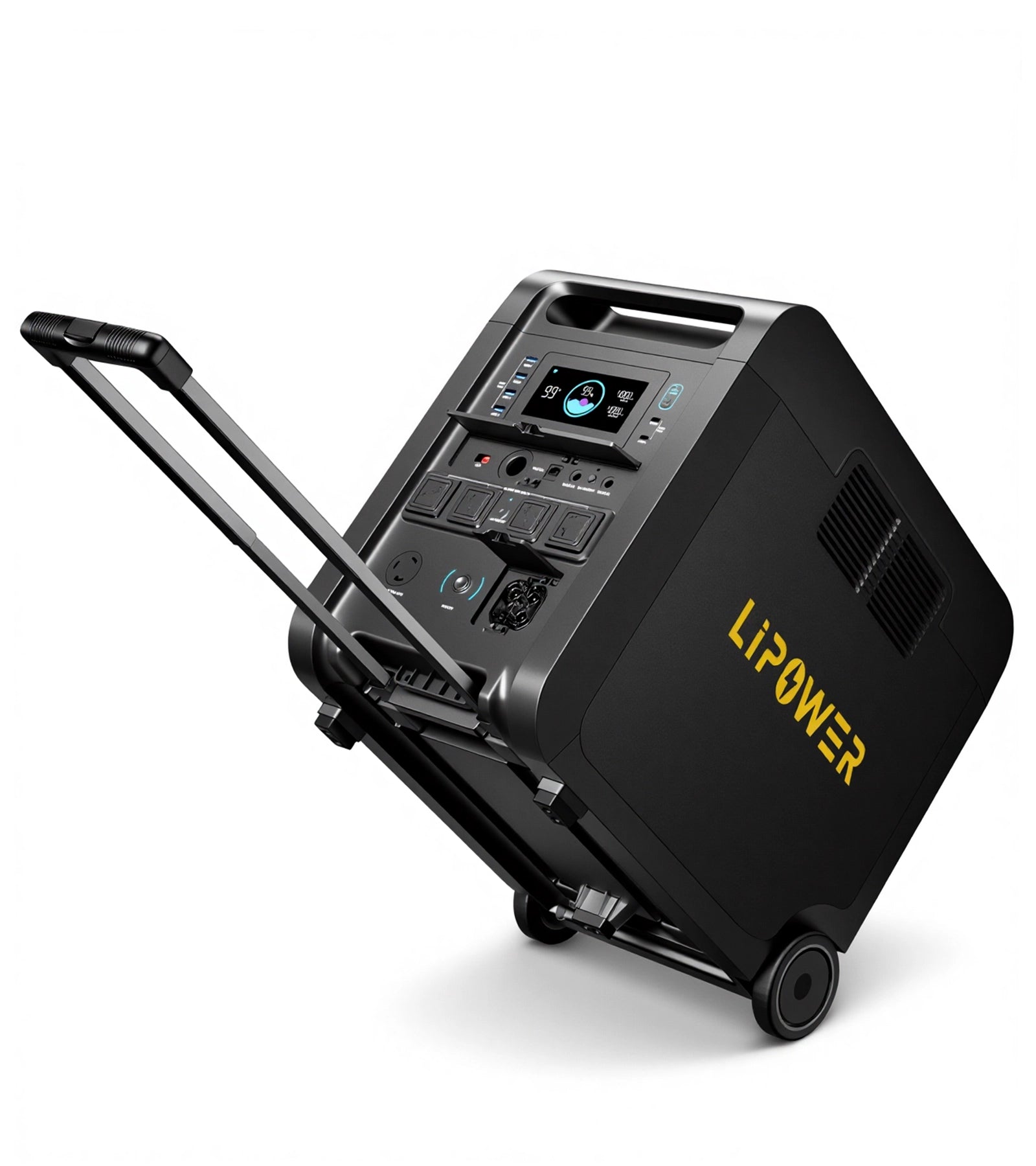 Lipower T4 Master Power Station 6144Wh Solar Generator For Home Backup