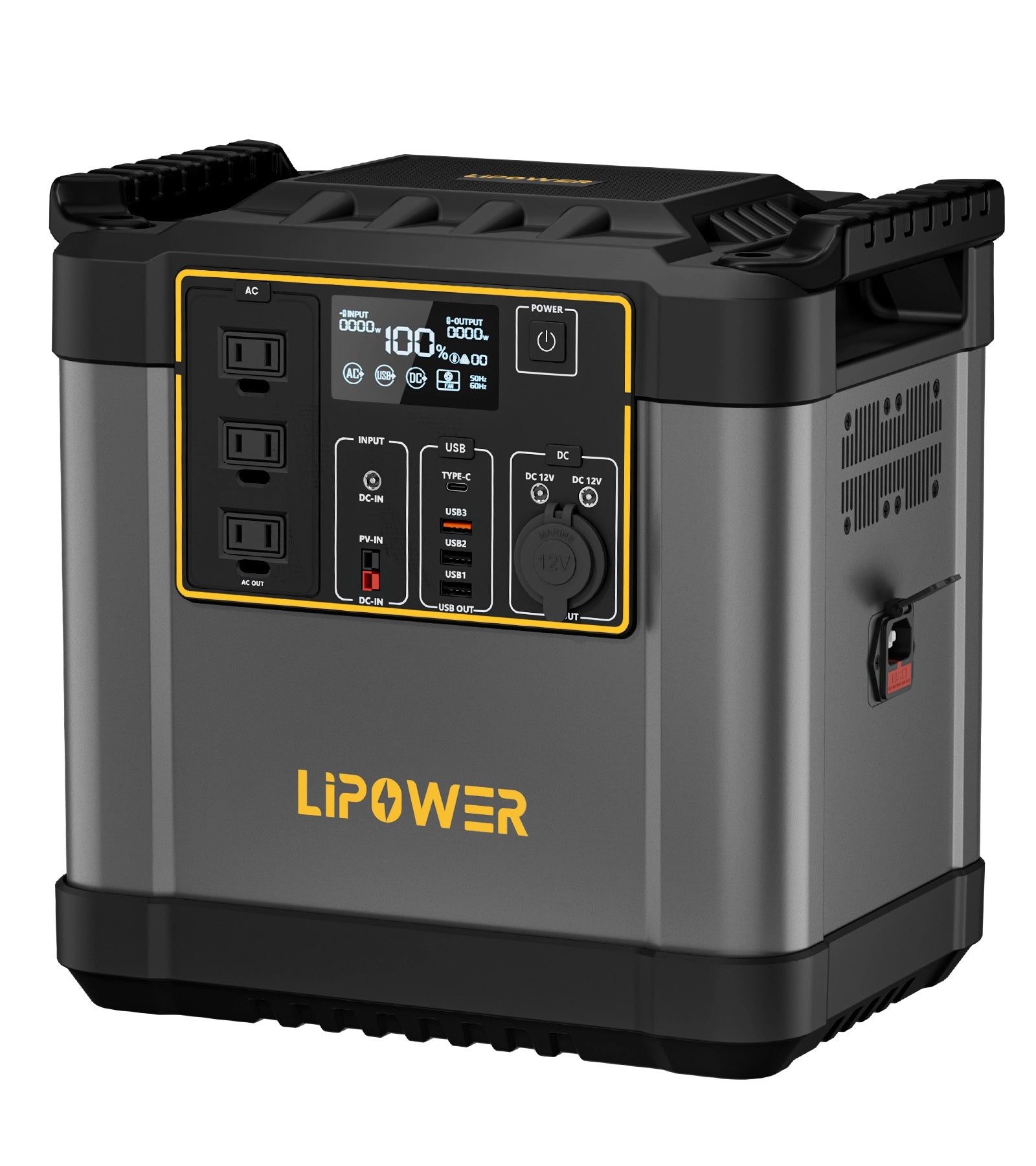 Lipower G2000L-S portable power station for camping and home battery backup