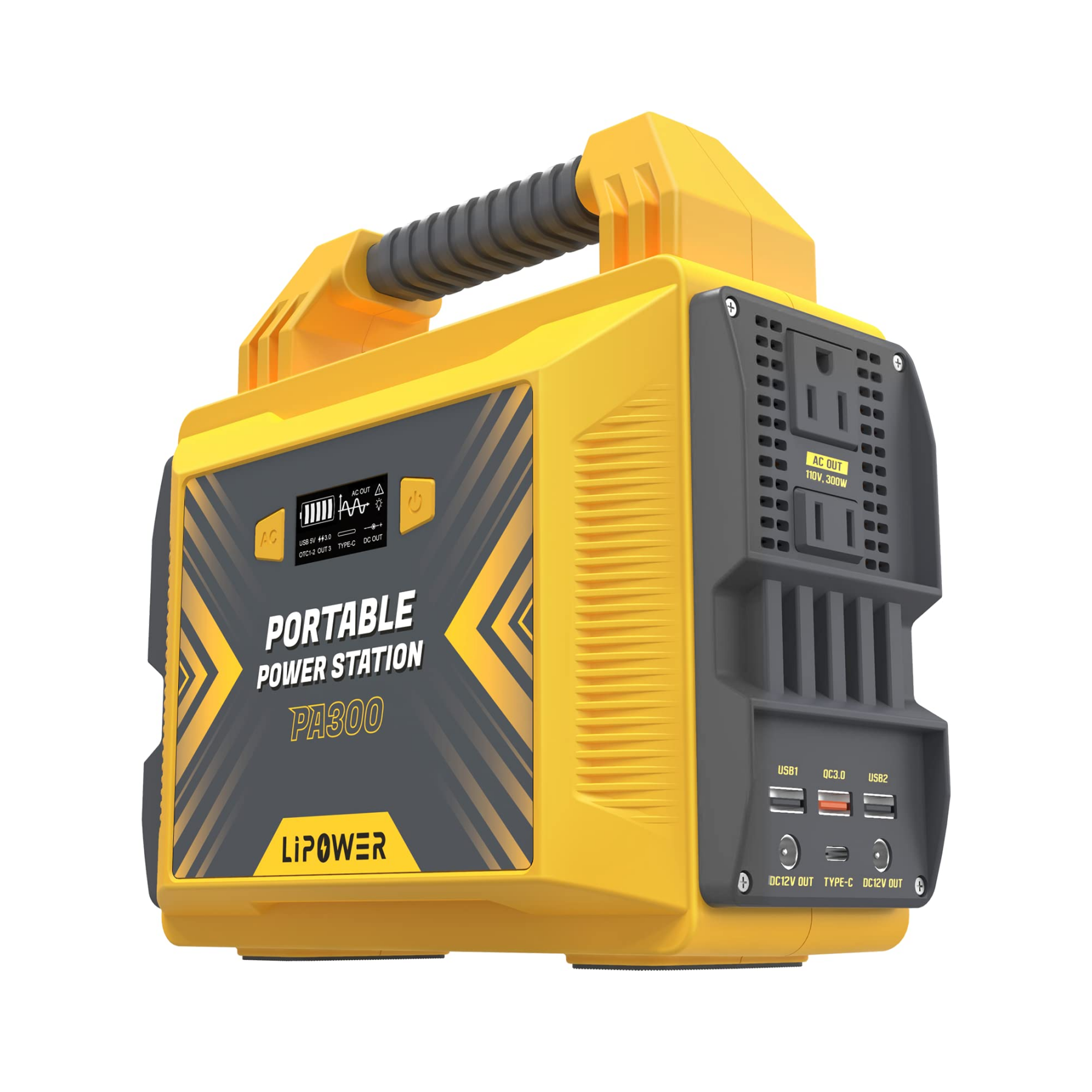 Estación de energía portátil 300W/296Wh LIPOWER PA300