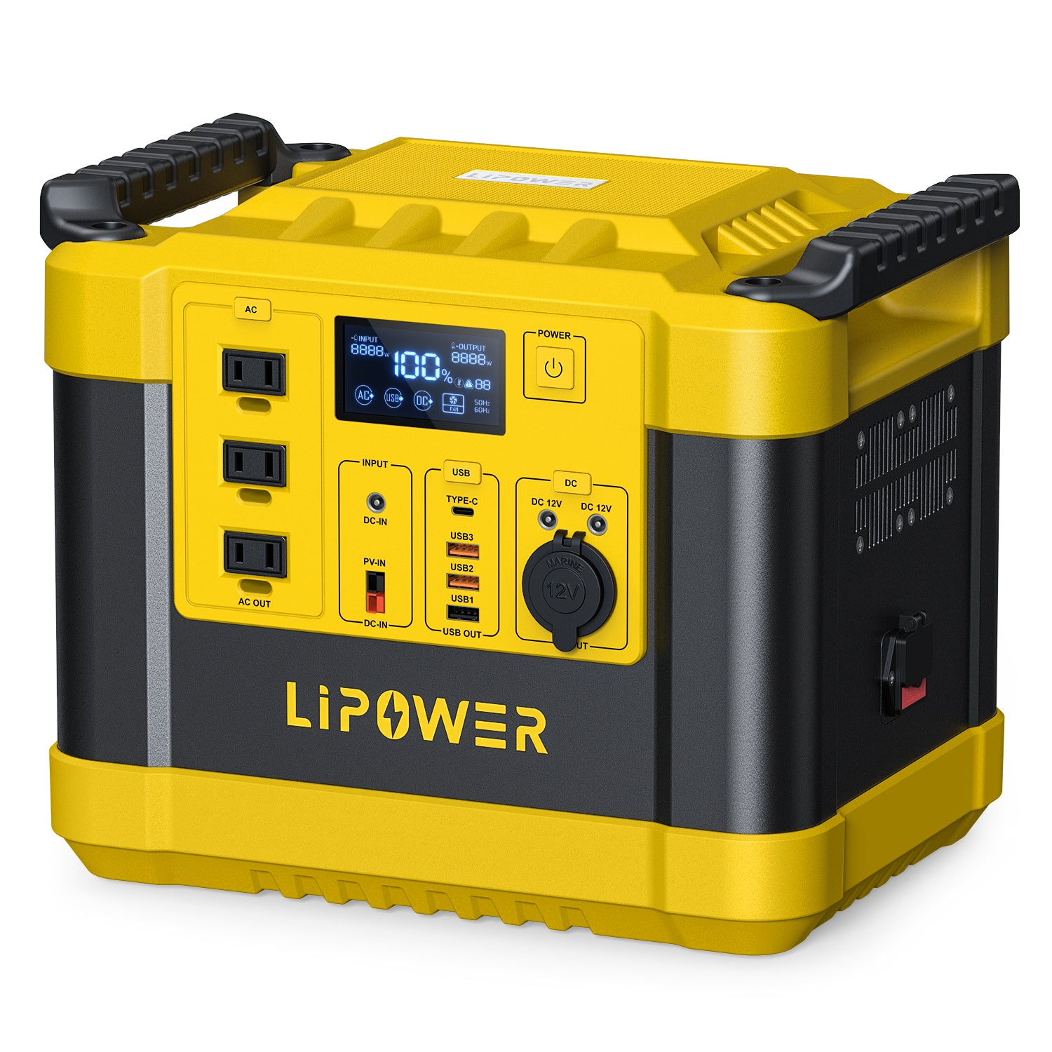 Portable Power Station 1000W/1100Wh LIPOWER MARS-1000