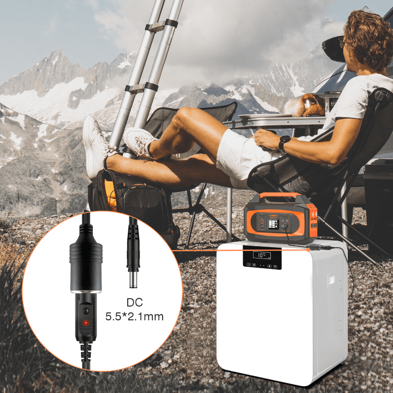 12V Car Charger Cable and Cigarette Lighter Socket