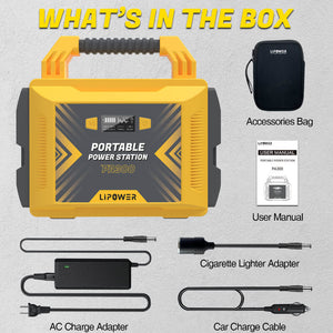 rechargeable power station 300w - lipower