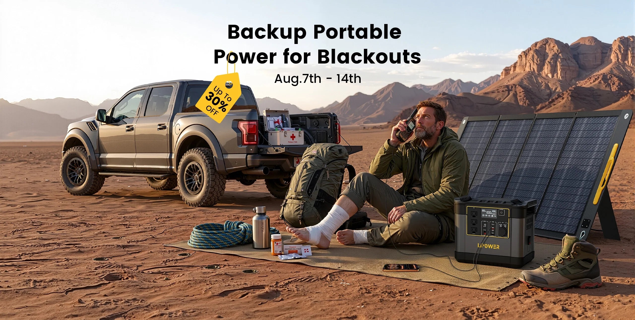 Wildfire‑Triggered Power Outages: Why You Need Portable Backup Energy for Home & Evacuation