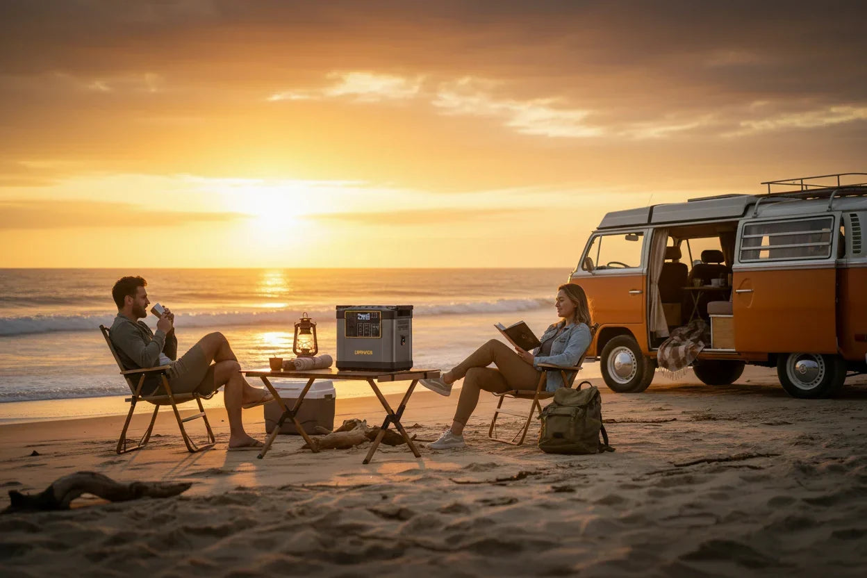 Best Portable Power Station for RV Trips and Van