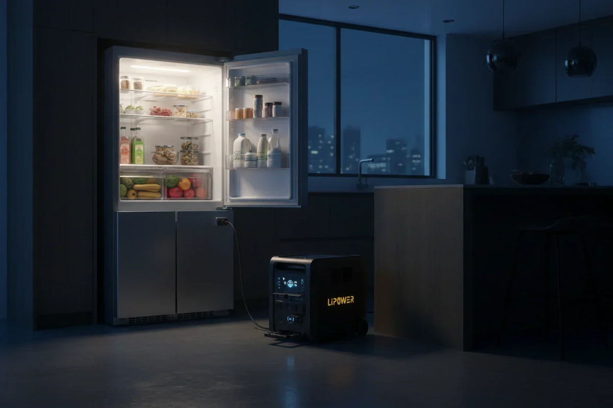 Lipower T4 Master can support a double door refrigerator