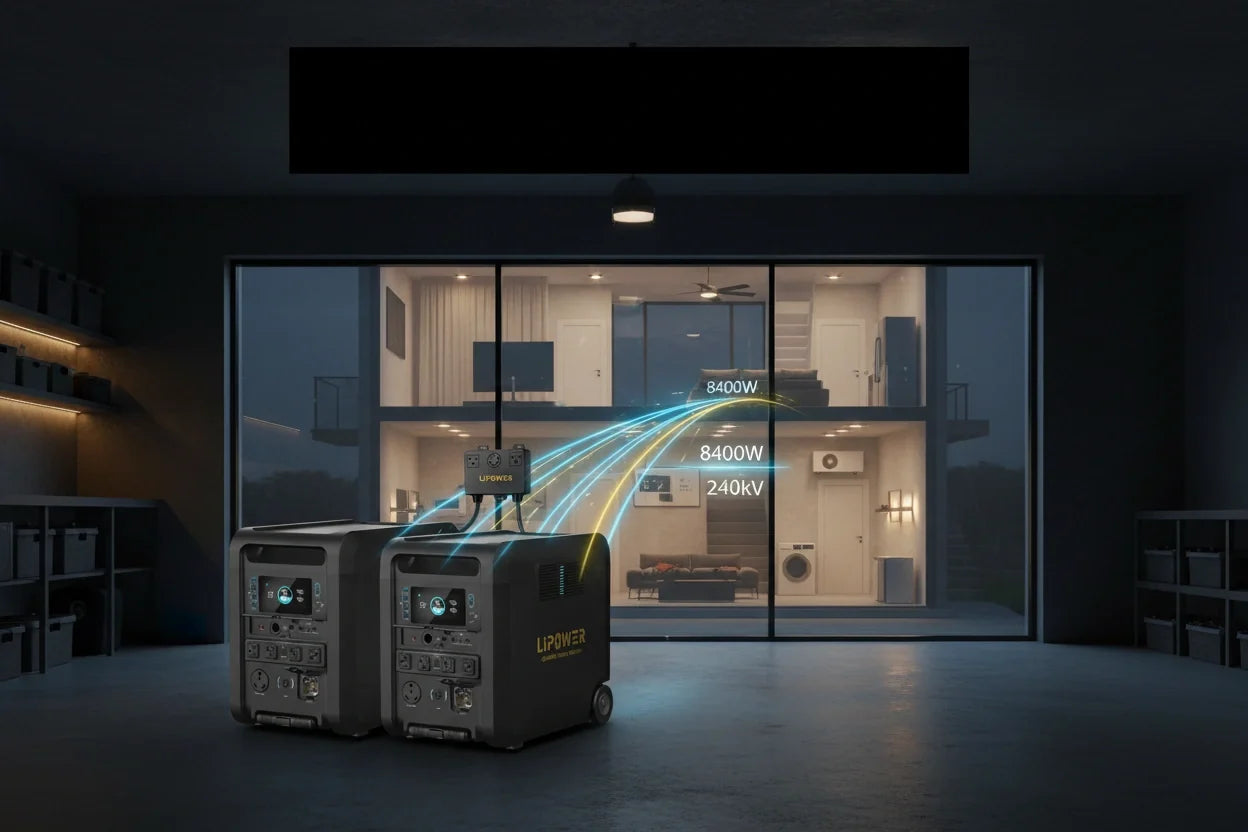 What Is a Parallel Hub? How to Double Your Home Backup Power with Two T4 Masters
