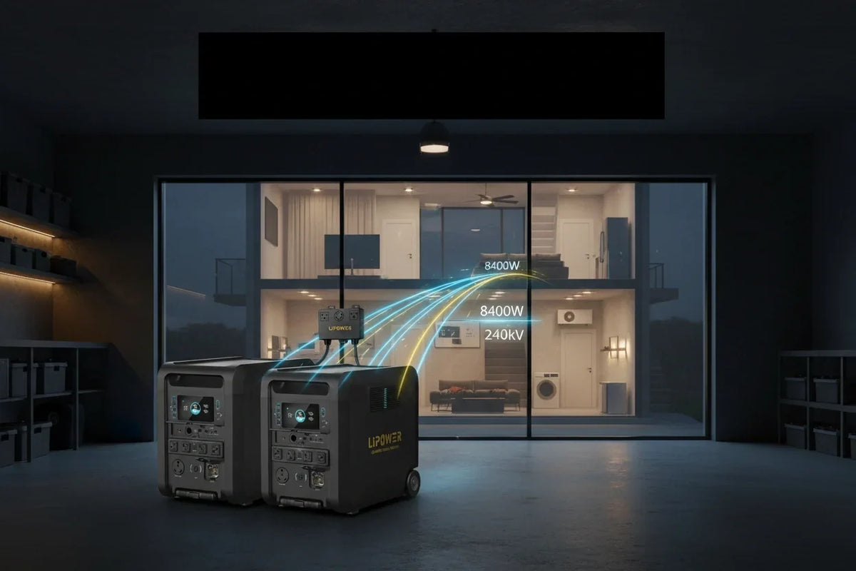 What Is a Parallel Hub? How to Double Your Home Backup Power with Two T4 Masters