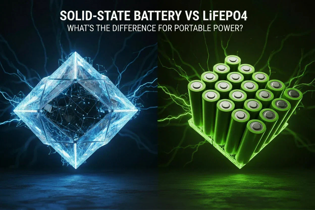 Solid-State Battery vs LiFePO4: What’s the Difference for Portable Power? | LIPOWER