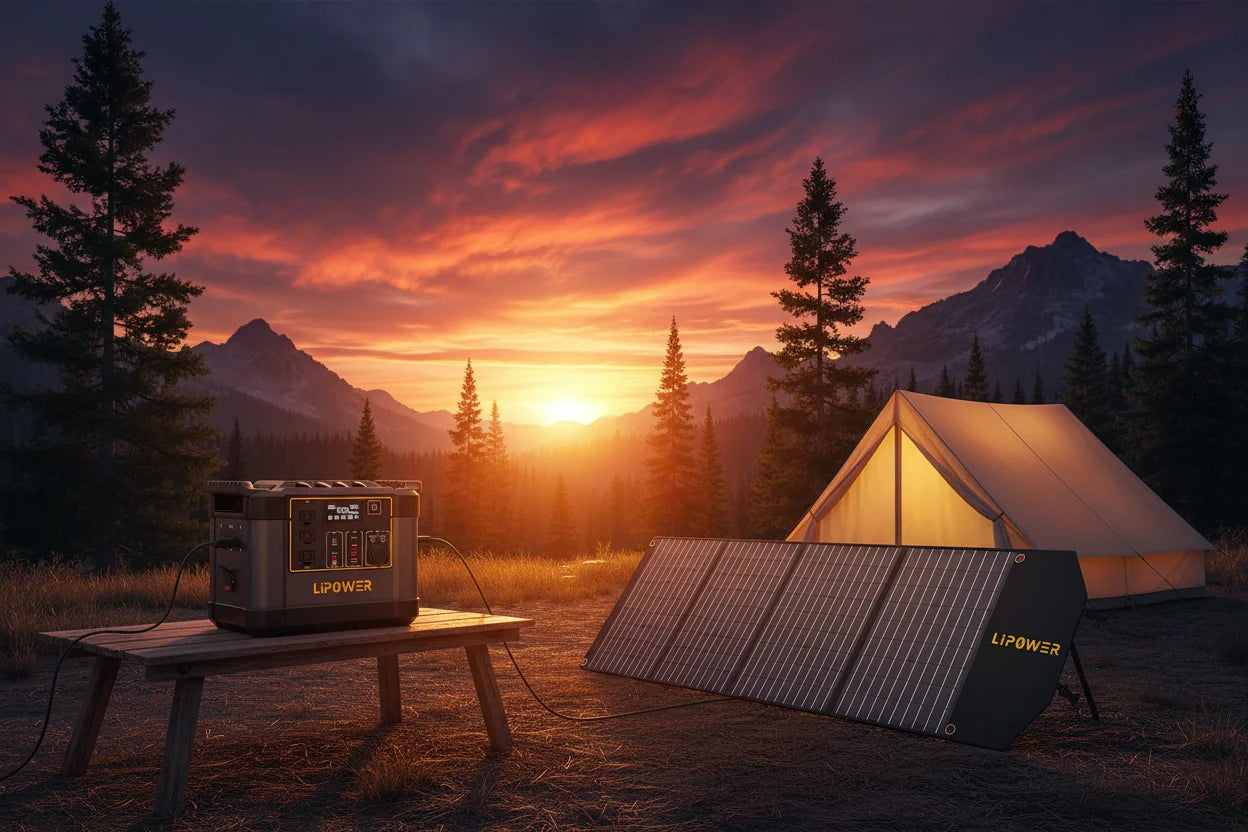 Off-Grid and Fully Charged: How to Pair Solar Panels with Power Stations for the Ultimate Camping Experience