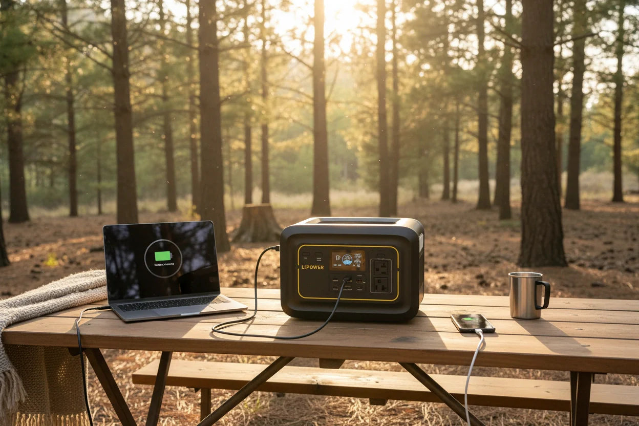 Lipower Launches TP300V2 Portable Power Station: 296Wh, 40-Minute Fast Charge, and 4.2kg Ultralight Design