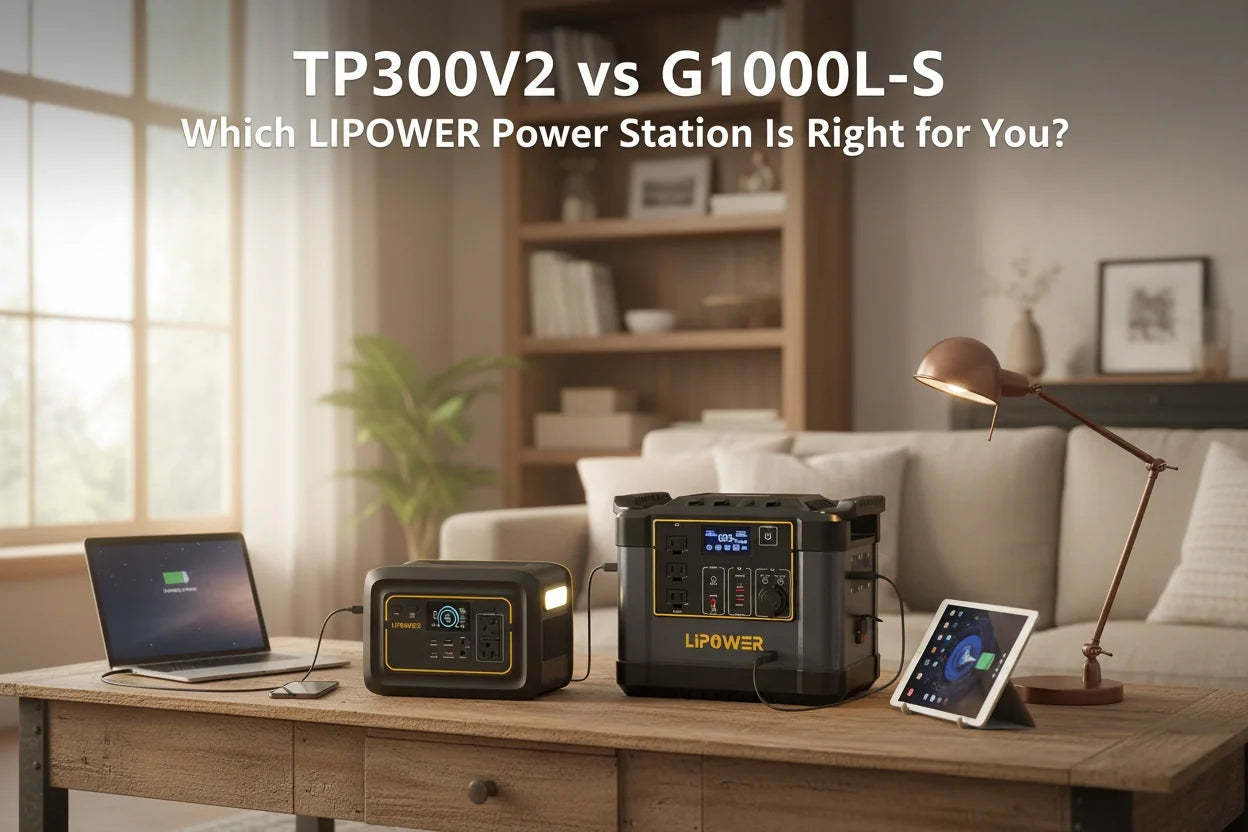 TP300V2 vs G1000L-S: Which Lipower Power Station Is Right for You?