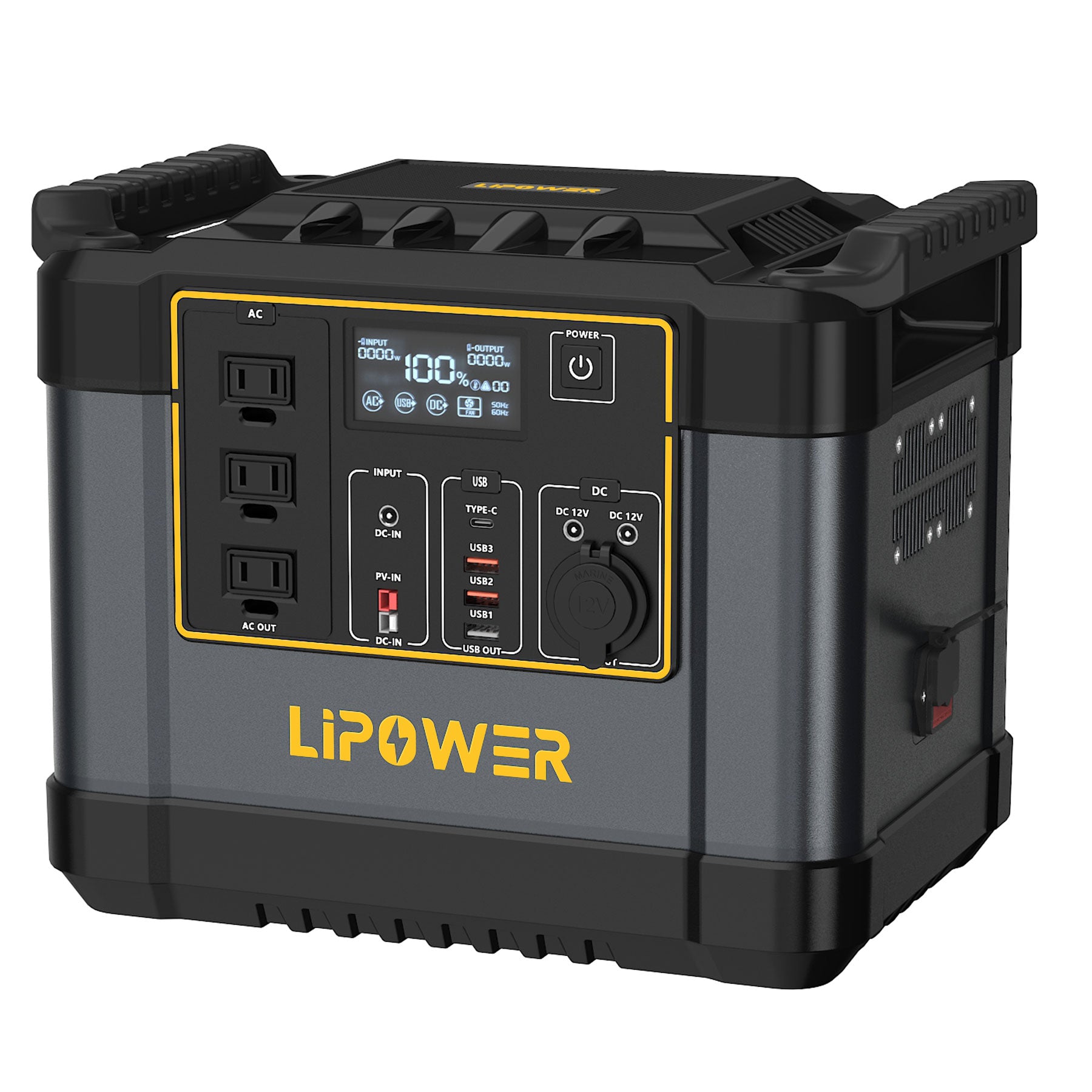Lipower G1000L-S Portable Power Station 1200W For Outdoor