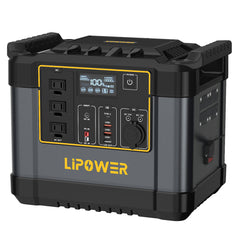 Lipower G1000L-S Portable Power Station 1200W For Outdoor