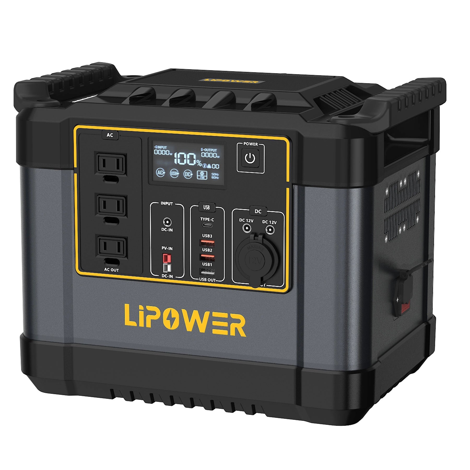 Lipower G1000L-S Portable Power Station 1075Wh 1200W for Camping