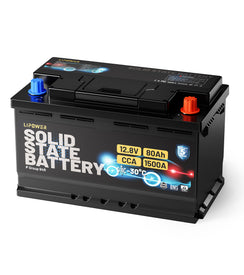 Lipower solid-state start-stop car battery with 1500A CCA, -22℉ works well
