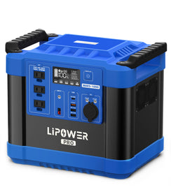 Portable Power Station 1200W LiFePO4 Battery LIPOWER MARS-1000 PRO