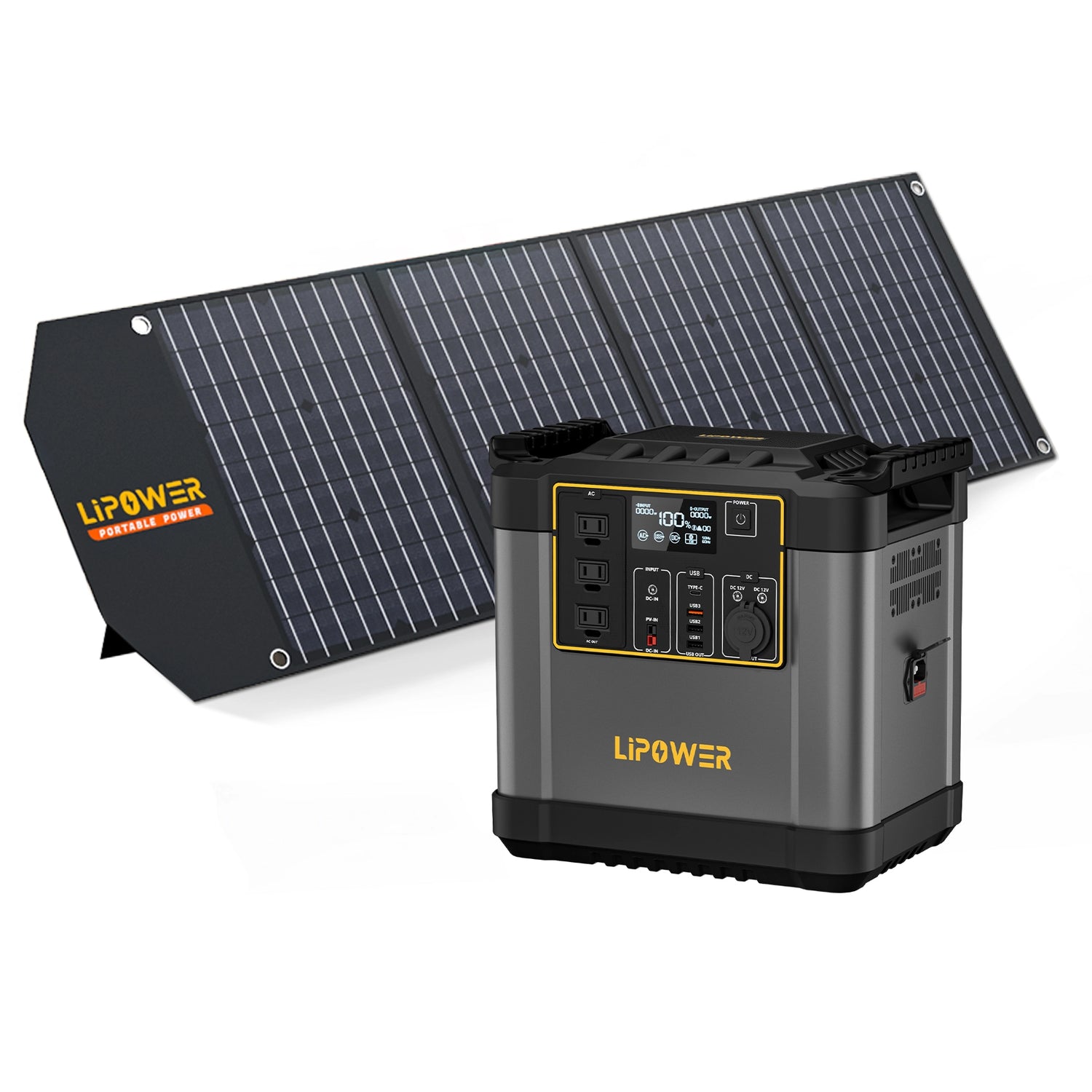 Lipower G2000L-S - Estaciones de energía portátiles (2150 Wh, 2400 W) para el hogar 