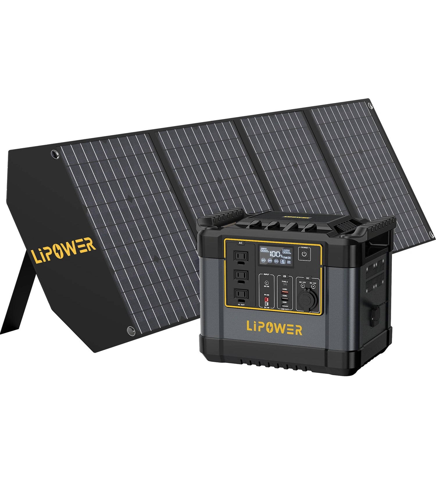 Lipower G1000L-S Portable Power Station 1075Wh 1200W For Outdoor