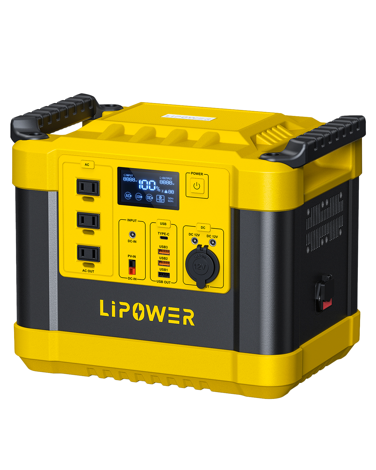 Portable Power Station 1000W/1100Wh LIPOWER MARS-1000