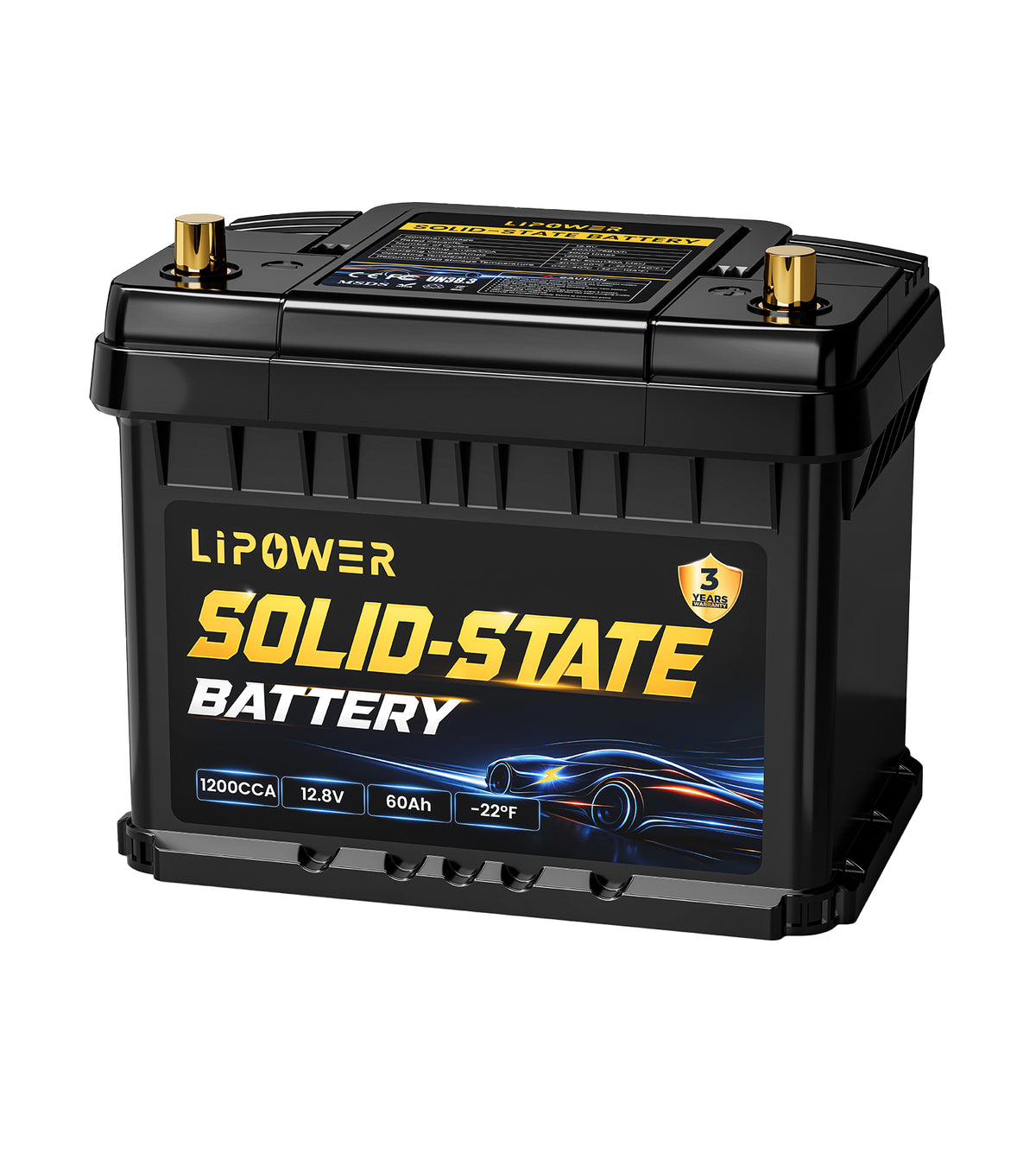 Lipower solid-state car battery