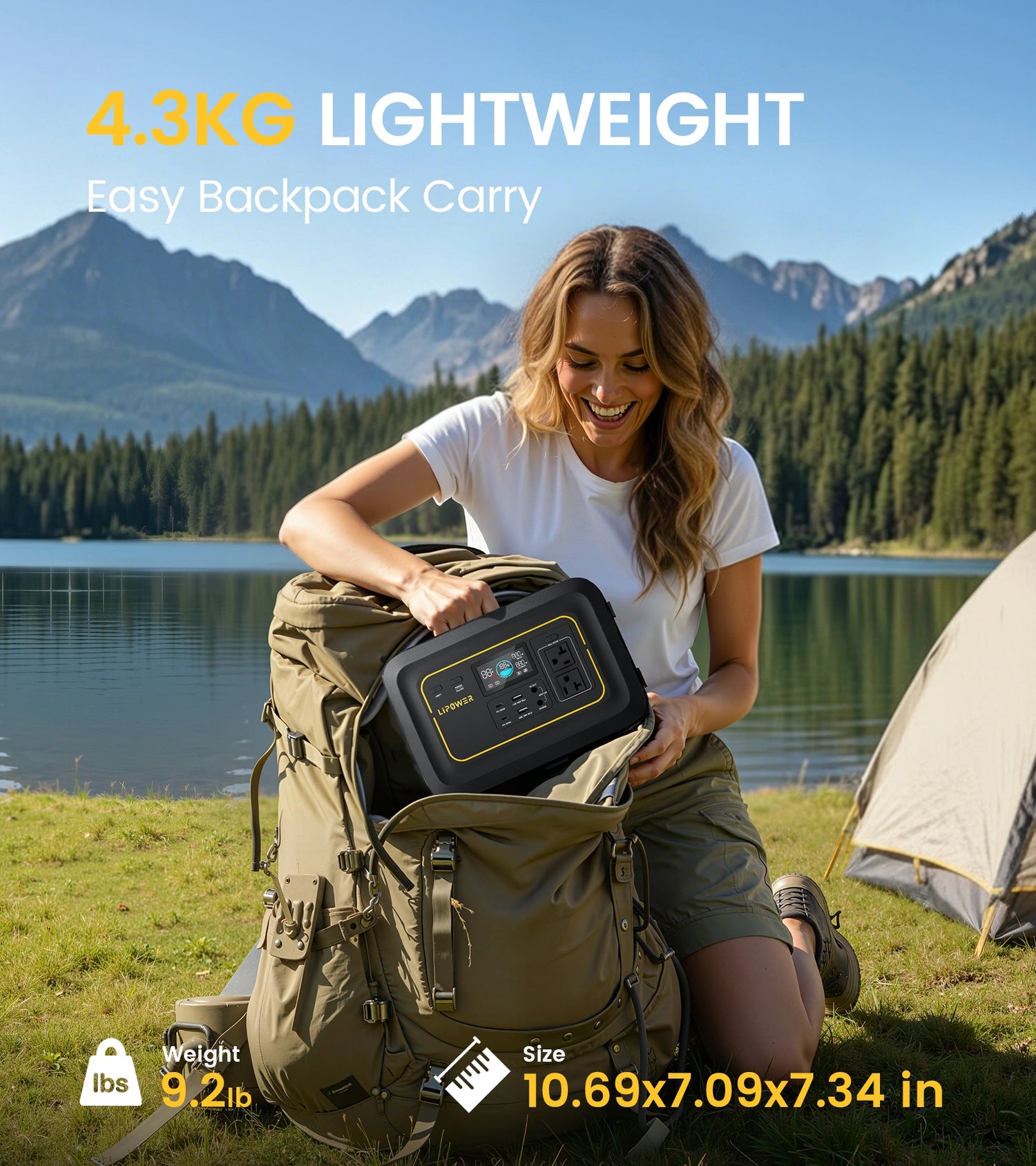 Lipower TP300V2 Portable Power Station 296Wh | 300W