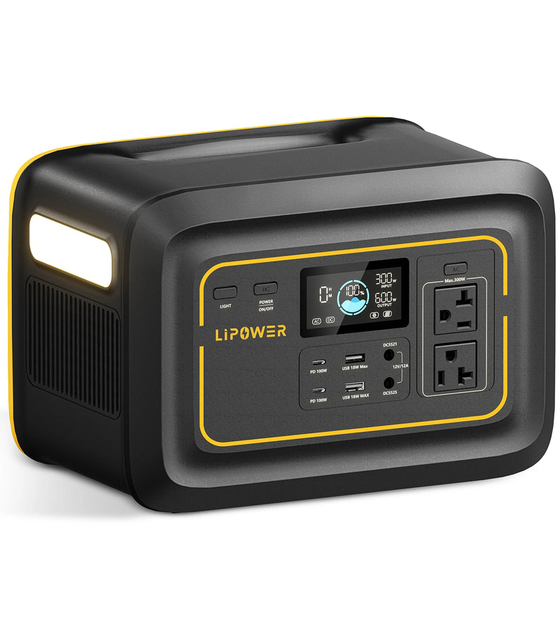 Lipower TP300V2 Portable Power Station 296Wh | 300W