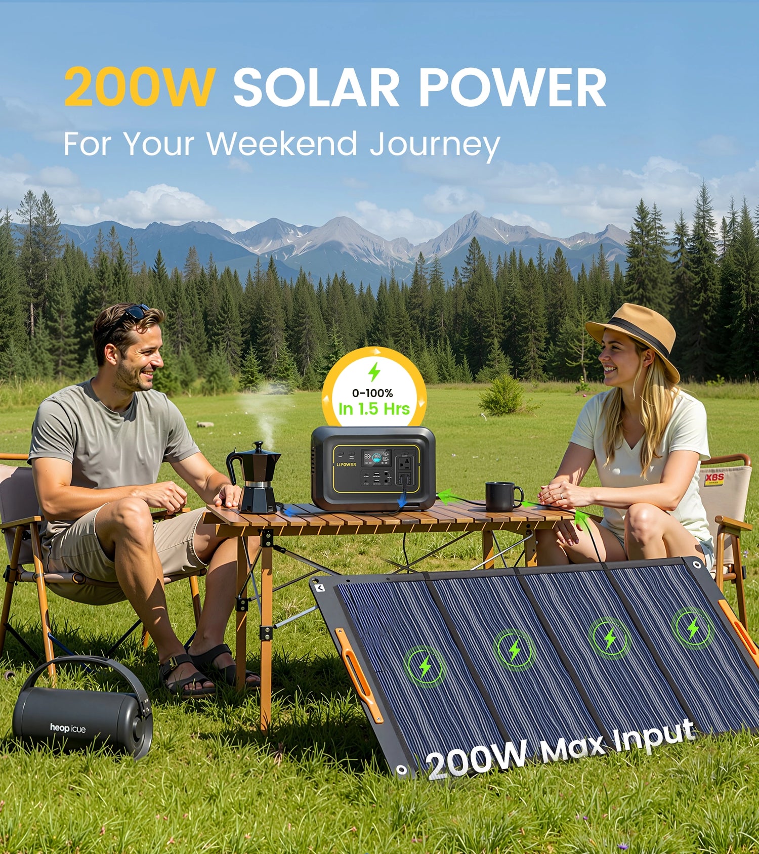 Lipower TP300V2 Portable Power Station 296Wh | 300W