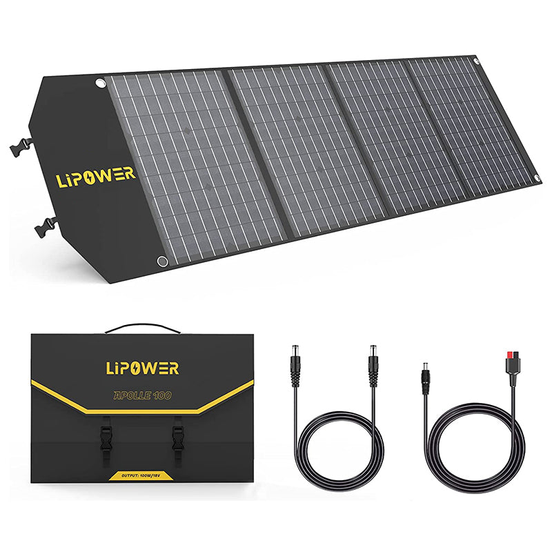 Portable Solar Panel 100W LIPOWER APOLLE100