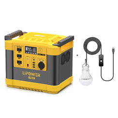 Portable Power Station 1200W LiFePO4 Battery LIPOWER MARS-1000 PRO