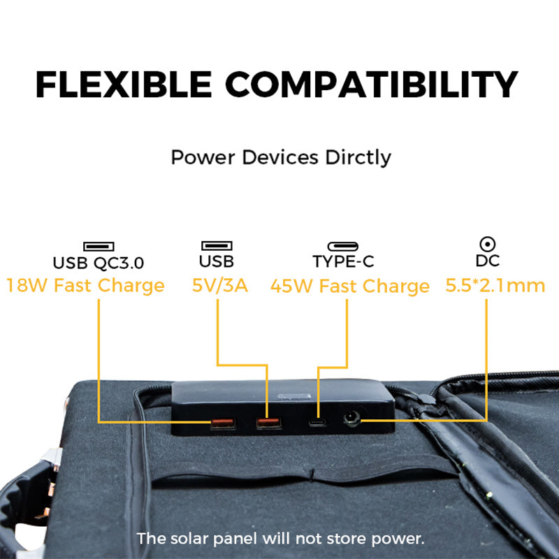 Portable Solar Panel 100W LIPOWER APOLLE100