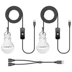 LIPOWER USB Camping Lantern LED Emergency Light 5W, Warm White